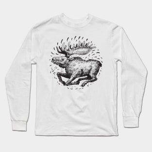 Moose Long Sleeve T-Shirt